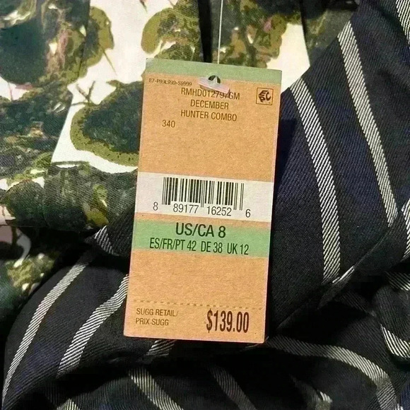 NWT💙💚Asymmetrical Casual Dress - Picture 3 of 3